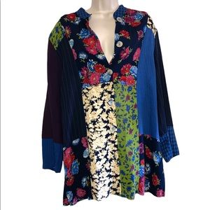 Vintage Carole Little top sz 10